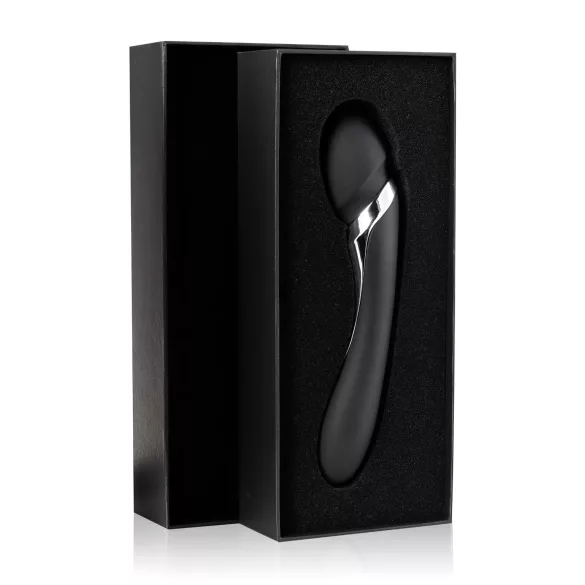 Sway No.1 Wand - vibrator masaj 2în1 reîncărcabil - negru