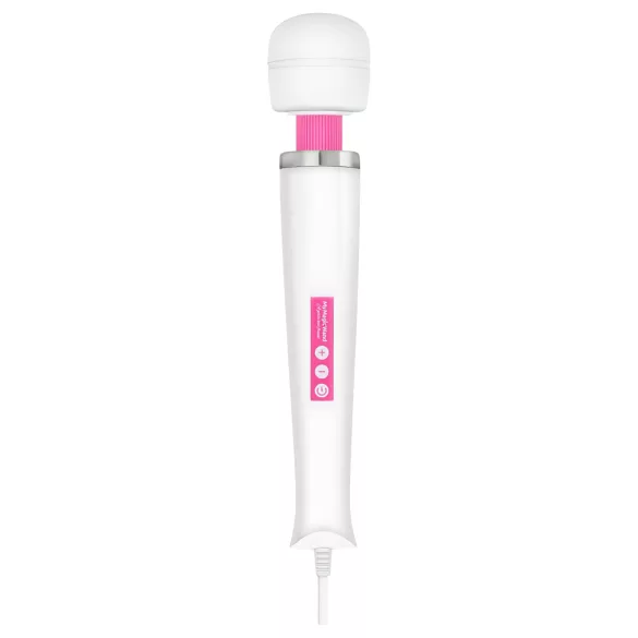 MyMagicWand - vibrator masaj puternic - alb-roz