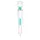 MyMagicWand - vibrator masaj puternic - alb-turcoaz
