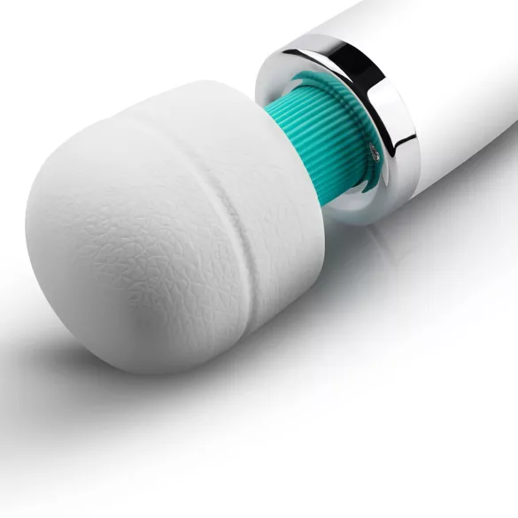MyMagicWand - vibrator masaj puternic - alb-turcoaz