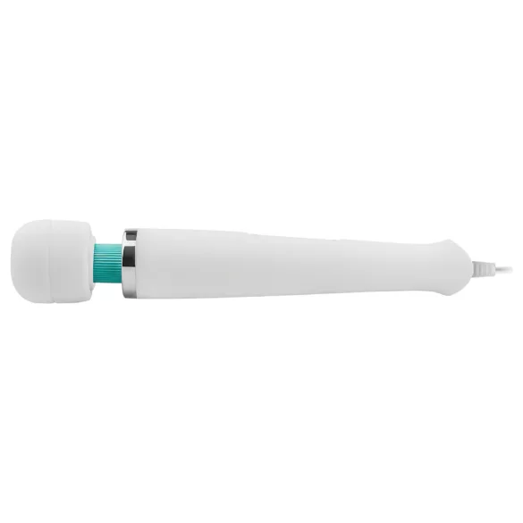 MyMagicWand - vibrator masaj puternic - alb-turcoaz