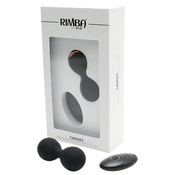 Rimba Cannes - ou vibrator wireless cu acumulator - negru