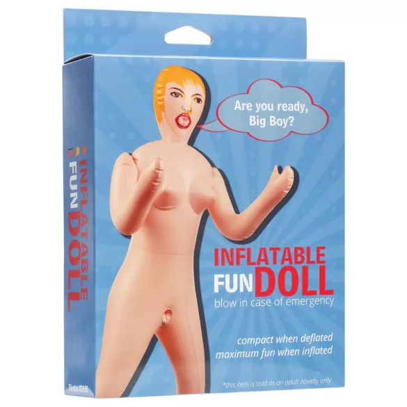 Inflatable Fun - Păpușă gonflabilă realistă - silicon