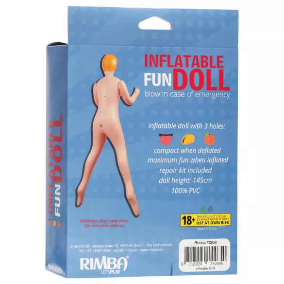 Inflatable Fun - Păpușă gonflabilă realistă - silicon