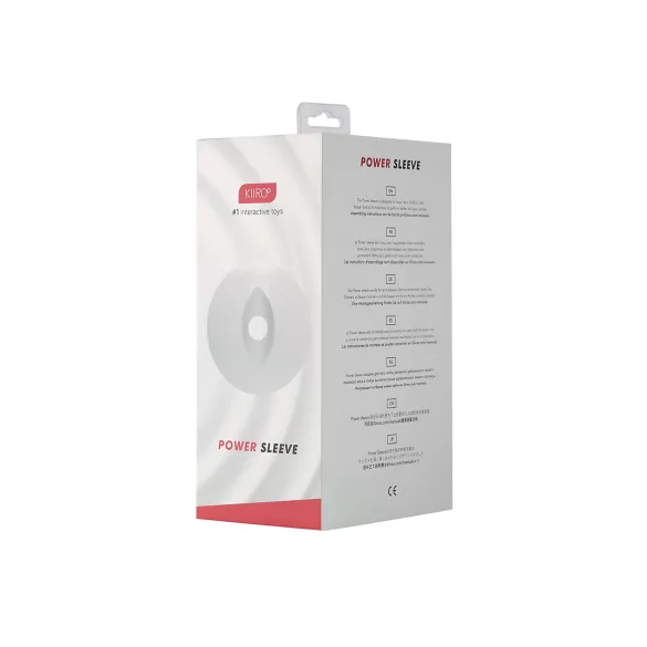 Kiiroo Titan Power - masturbator cu inserție transparentă