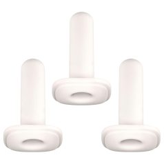 Kiiroo Onyx Standard Fit- manșetă masturbare - set 3 (alb)