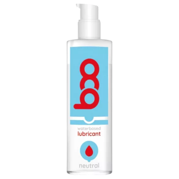 BOO Neutral - lubrifiant pe bază de apă cu pompiță (150 ml)