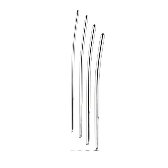 SINNER 175 - set dilatatoare uretrale oțel - 4 piese - pentru începători