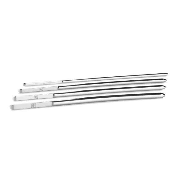 SINNER 175 - set dilatatoare uretrale oțel - 4 piese - pentru începători