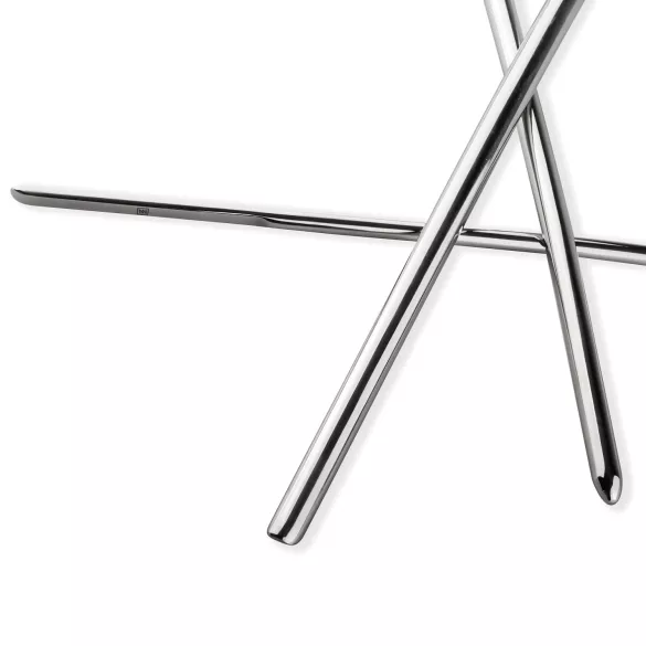 SINNER 174 - set dilatator uretral curbat - oțel inoxidabil - 14 piese