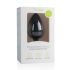 Easytoys Diamond - plug anal mare negru cu pietre albe