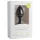 Easytoys - plug anal cu pietricea albă - mic - negru