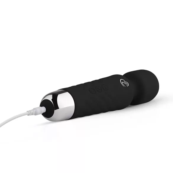 EasyToys - mini wand vibrator reîncărcabil - negru