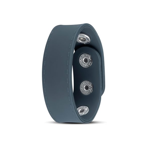 Boners - inel pentru penis reglabil - silicon gri mărimea L