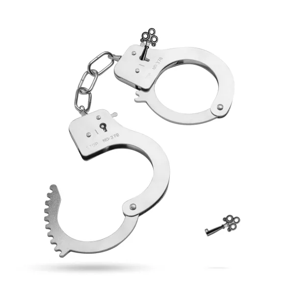 EasyToys - cătușe metalice - argintii