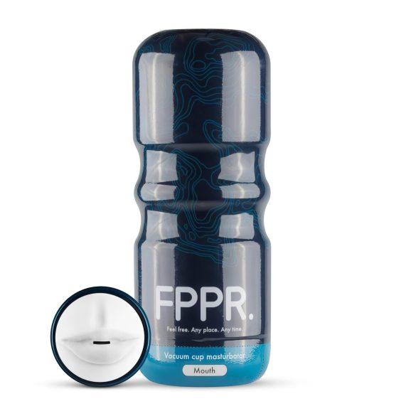 FPPR. - Masturbator cu formă de gură realistă (alb)