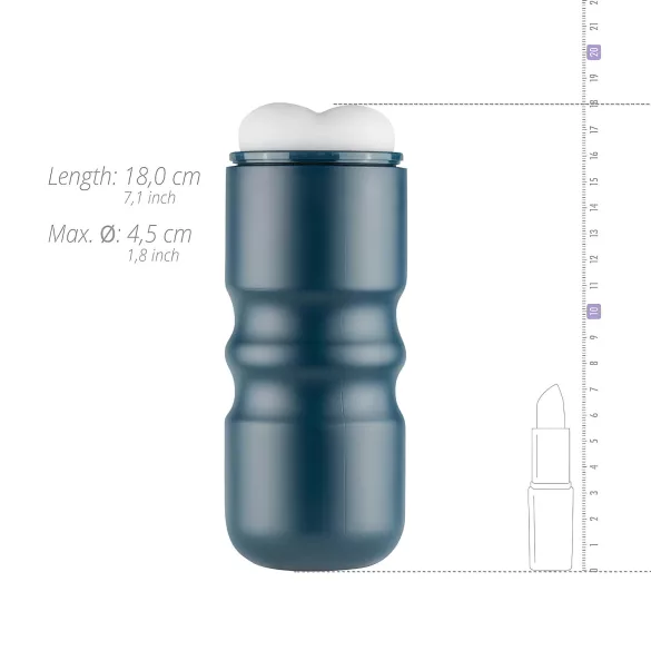 FPPR. - masturbator realisitc fese rotunde - silicon alb