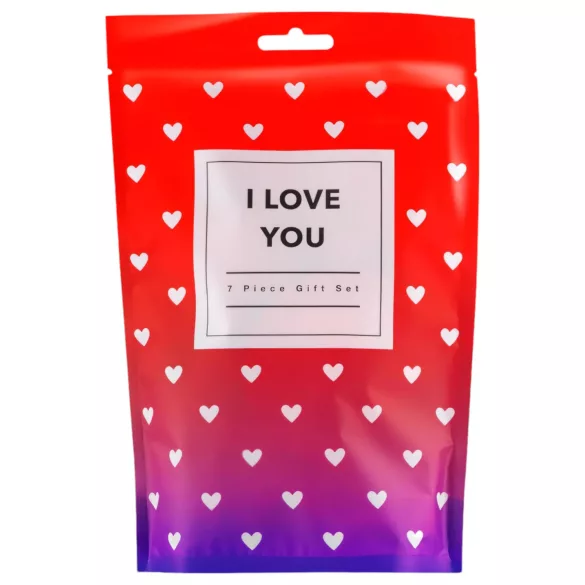 LoveBoxxx - set cu vibrator 7 piese - cadou pentru cupluri