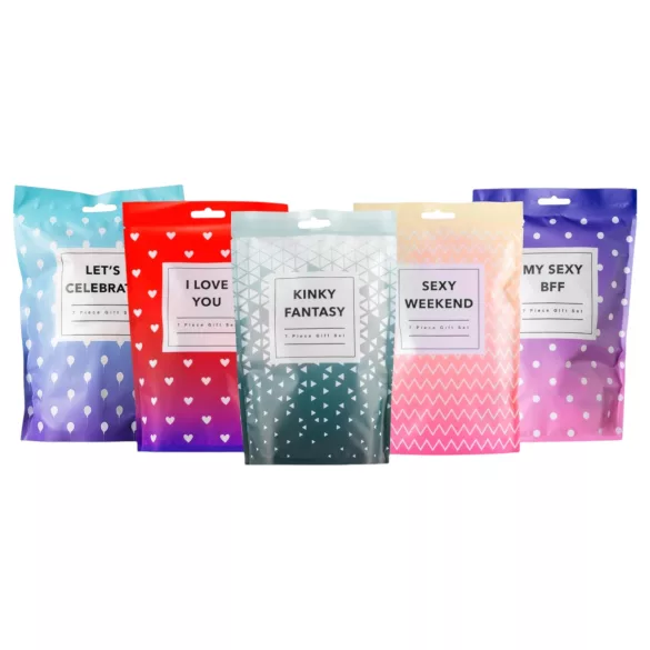 LoveBoxxx Let's Celebrate - set vibrator - 7 piese