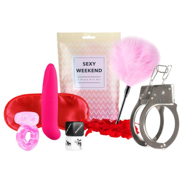 LoveBoxxx - set erotic cu vibrator - 7 piese