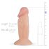 Real Fantasy Archi - dildo realist - 11,5cm - culoare naturală