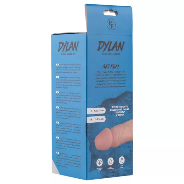 Real Fantasy Dylan - dildo realist - 23cm - culoare naturală