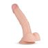 Real Fantasy Derek - dildo realist cu testicule - 22cm - culoare naturală