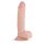 Real Fantasy Glynn - dildo realist cu testicule - 25 cm - culoare naturală