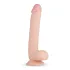 Real Fantasy Elvin - dildo realist cu testicule - 28cm - culoare naturală