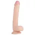 Real Fantasy Elvin - dildo realist cu testicule - 28cm - culoare naturală