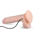 Real Fantasy Glynn - vibrator realist reîncărcabil - 25cm - culoare naturală