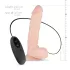 Real Fantasy Glynn - vibrator realist reîncărcabil - 25cm - culoare naturală