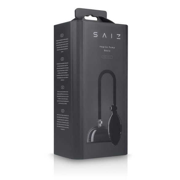Saiz Basic - pompă pentru femei (transparentă-negru)