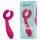 Easytoys Couple - vibrator pentru cuplu, reîncărcabil, waterproof, roz