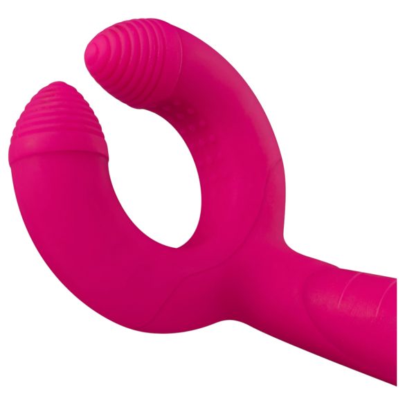 Easytoys Couple - vibrator pentru cuplu, reîncărcabil, waterproof, roz
