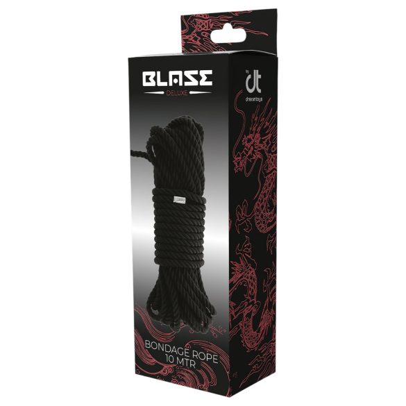 Blaze - frânghie bondage kinbaku - 10m - negru
