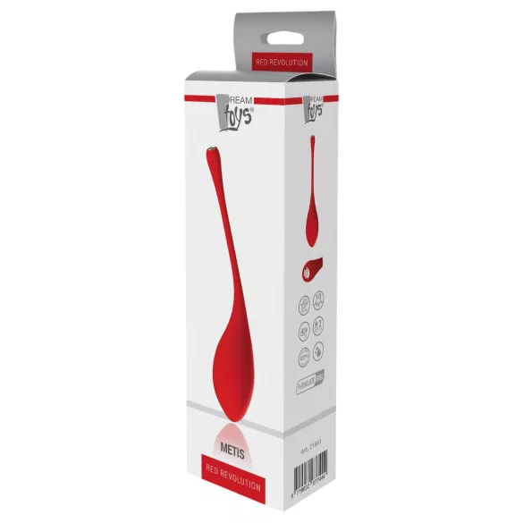 Red Revolution Metis - ou vibrator impermeabil reîncărcabil - roșu
