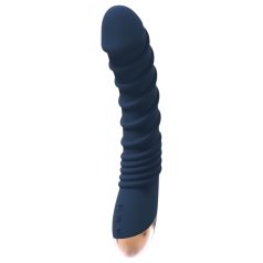   Goddess Aeolus - vibrator cu încălzire pentru punctul G (albastru)