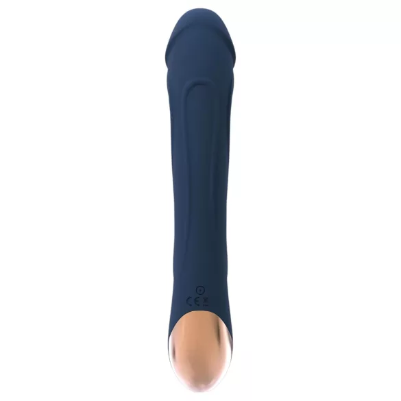 Goddess Boreas - vibrator pentru punctul G cu încălzire, reîncărcabil - albastru