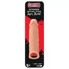  RealStuff - extensor pentru penis - stimulare naturală - 17 cm