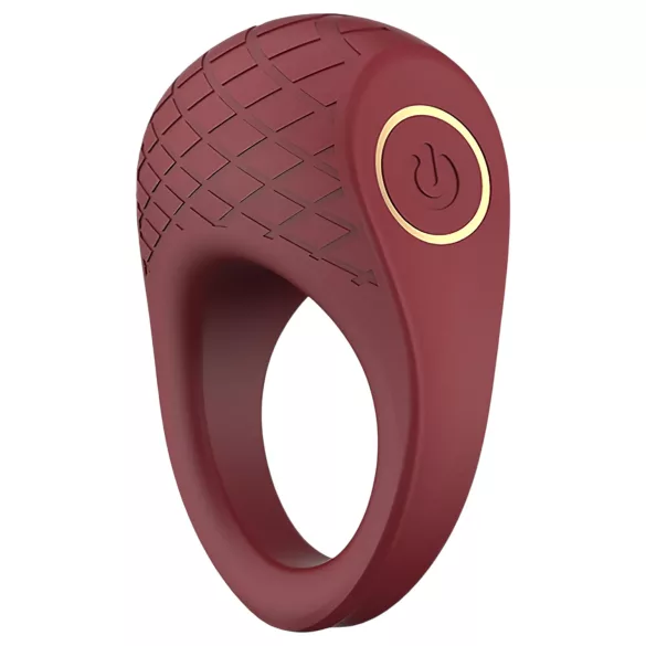 Dreamtoys Ivy - inel vibrator penis - silicon - bordo