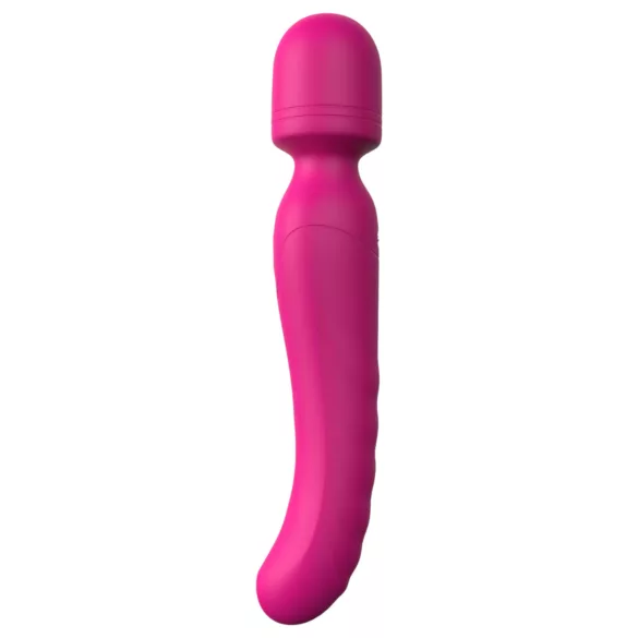 Vibes of Love - vibrator tip wand reîncărcabil, încălzire, masaj, roz