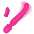 Vibes of Love - vibrator tip wand reîncărcabil, încălzire, masaj, roz