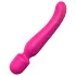 Vibes of Love - vibrator tip wand reîncărcabil, încălzire, masaj, roz