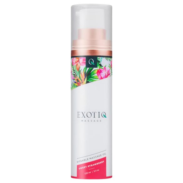 Exotiq - ulei de masaj parfumat - căpșuni (100ml)