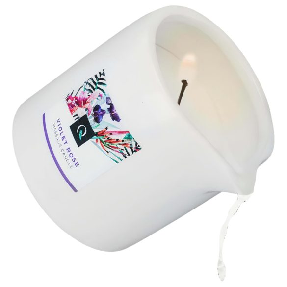 Exotiq - lumânare de masaj parfumată - trandafir - 200g