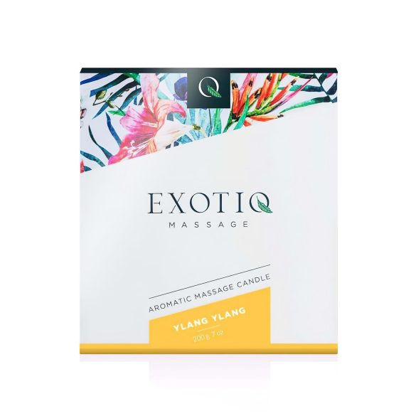 Exotiq - lumânare de masaj parfumată - ylang ylang - 200g