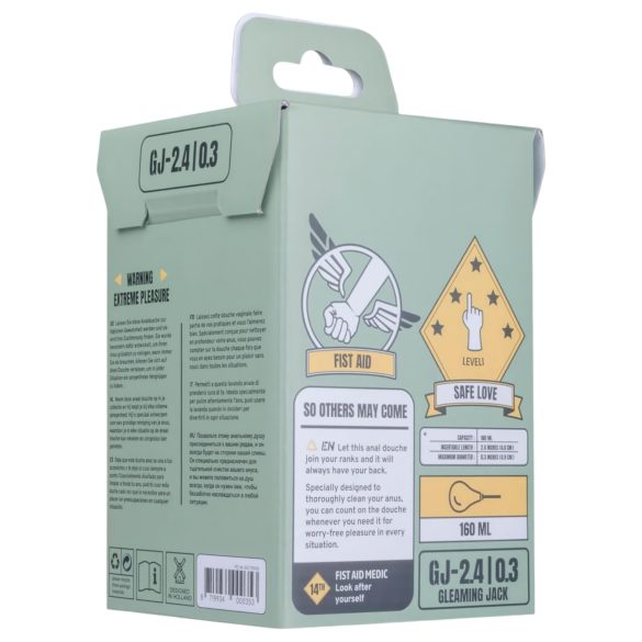 BUTTR - duș anal - curățare eficientă - negru