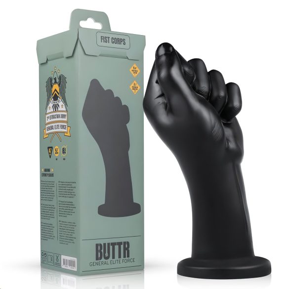 BUTTR Fist Corps - dildo fisting (negru)