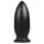 BUTTR Yellow Dog - dildo negru cu ventuză
